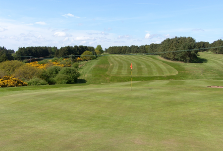 View across Garesfield golf course