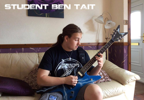 Professional Guitar Teacher Rob Mack Teaches in Cramlington, Ashington, Blyth, Morpeth, North Tyneside, South Tyneside, Gatehead, Newcastle, North East UK