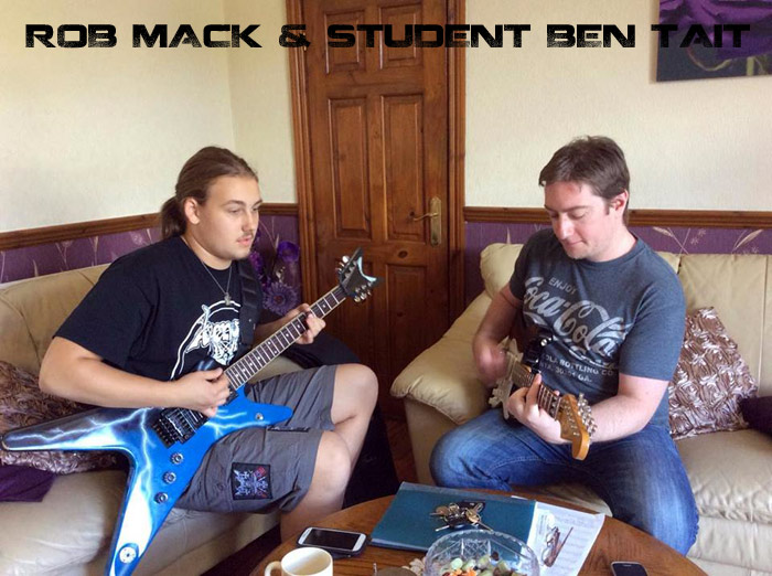 Professional Guitar Teacher Rob Mack Teaches in Cramlington, Ashington, Blyth, Morpeth, North Tyneside, South Tyneside, Gatehead, Newcastle, North East UK