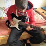 Daniel - Guitar Student with max Guitar Tuition, North-East UK Daniel - Guitar Student with max Guitar Tuition, North-East UK